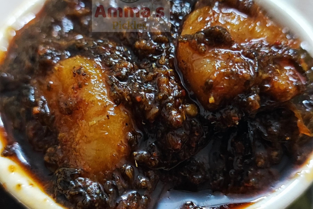 Gongura Dry Prawns Pickle